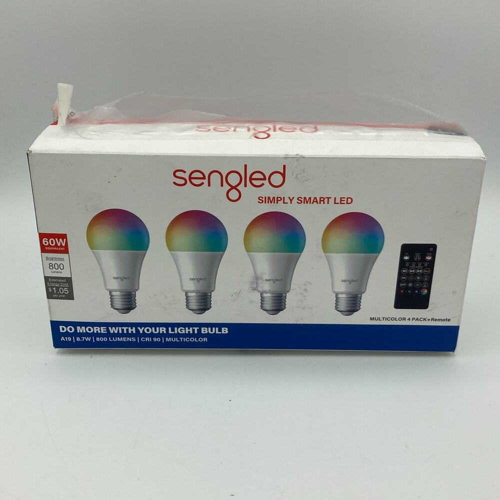 Dual Mode Smart Light Bulbs with Remote & App Control, Color Changing Light